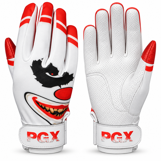 Crazy Clown Regular Cuff Batting Gloves