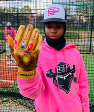 Gold "POWER STONES" Baseball Batting Gloves - PRIMAL BASEBALL